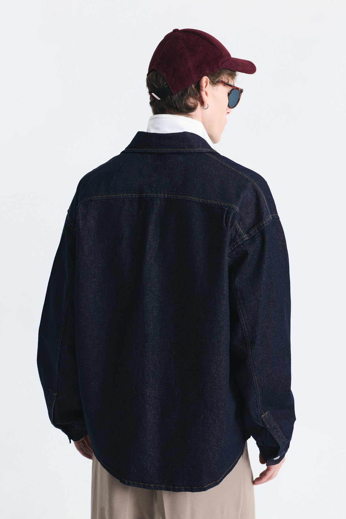 Oversize Denim Gömlek