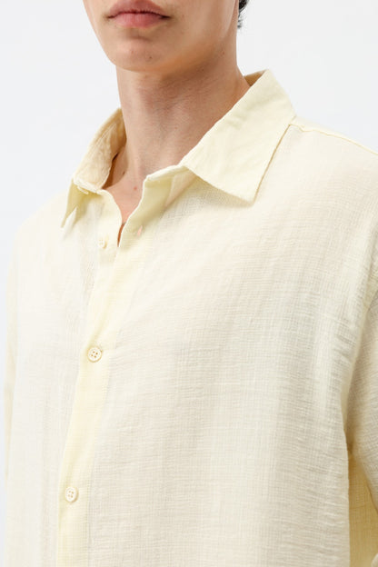 Basic Keten Oversize Gömlek