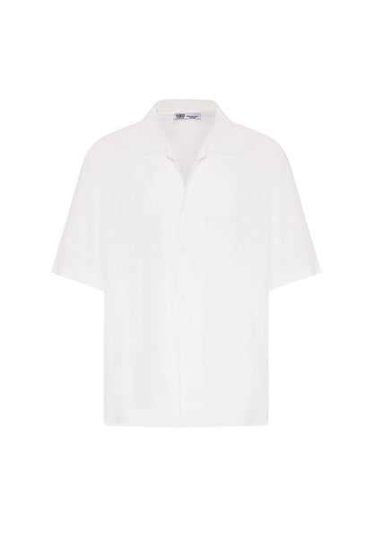 Oversize Lyocell Kumaş Gömlek