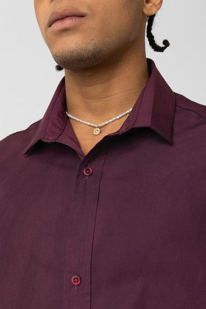Oversize Yıkamalı Poplin Gömlek
