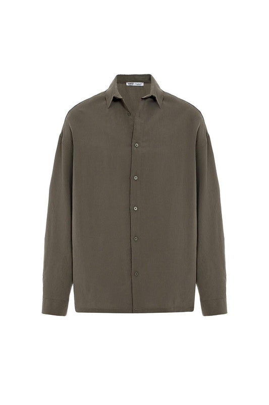 Basic OVersize Uzun Kol Gömlek