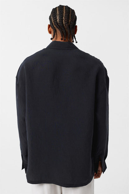 Basic OVersize Uzun Kol Gömlek