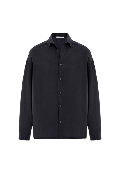 Basic OVersize Uzun Kol Gömlek