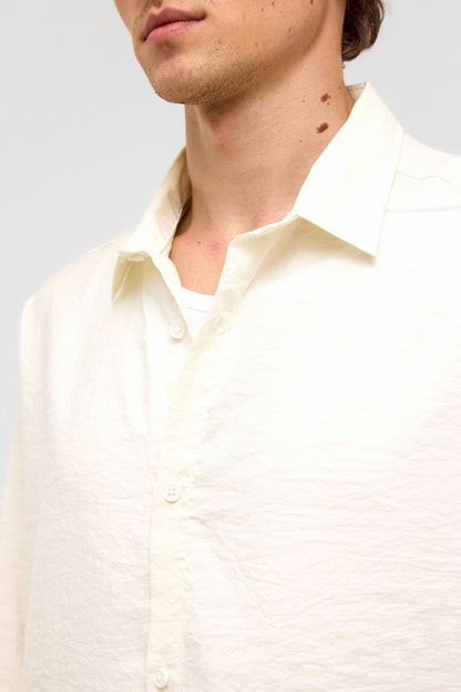 Basic Oversize Kısa Kollu Modal Gömlek