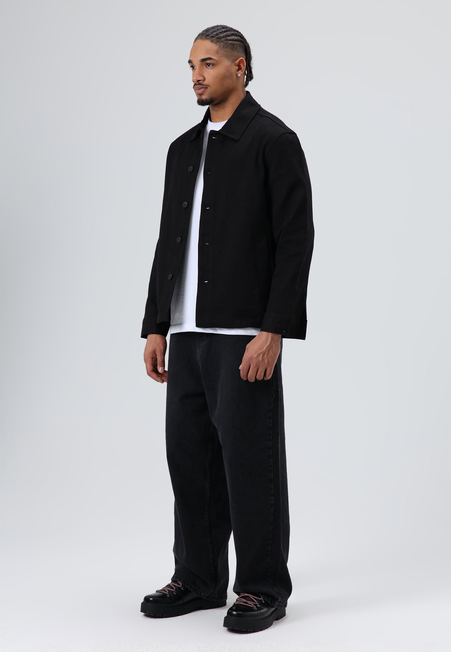 Boxy Fit Gabardin Ceket