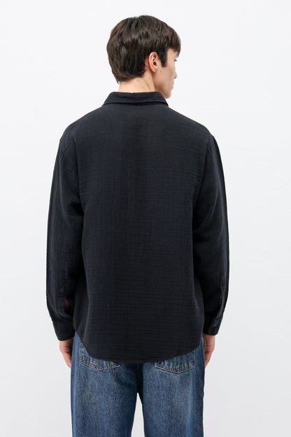 Müslin Kumaş Oversize Gömlek