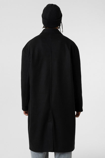 Oversize Uzun Kaşe Kaban