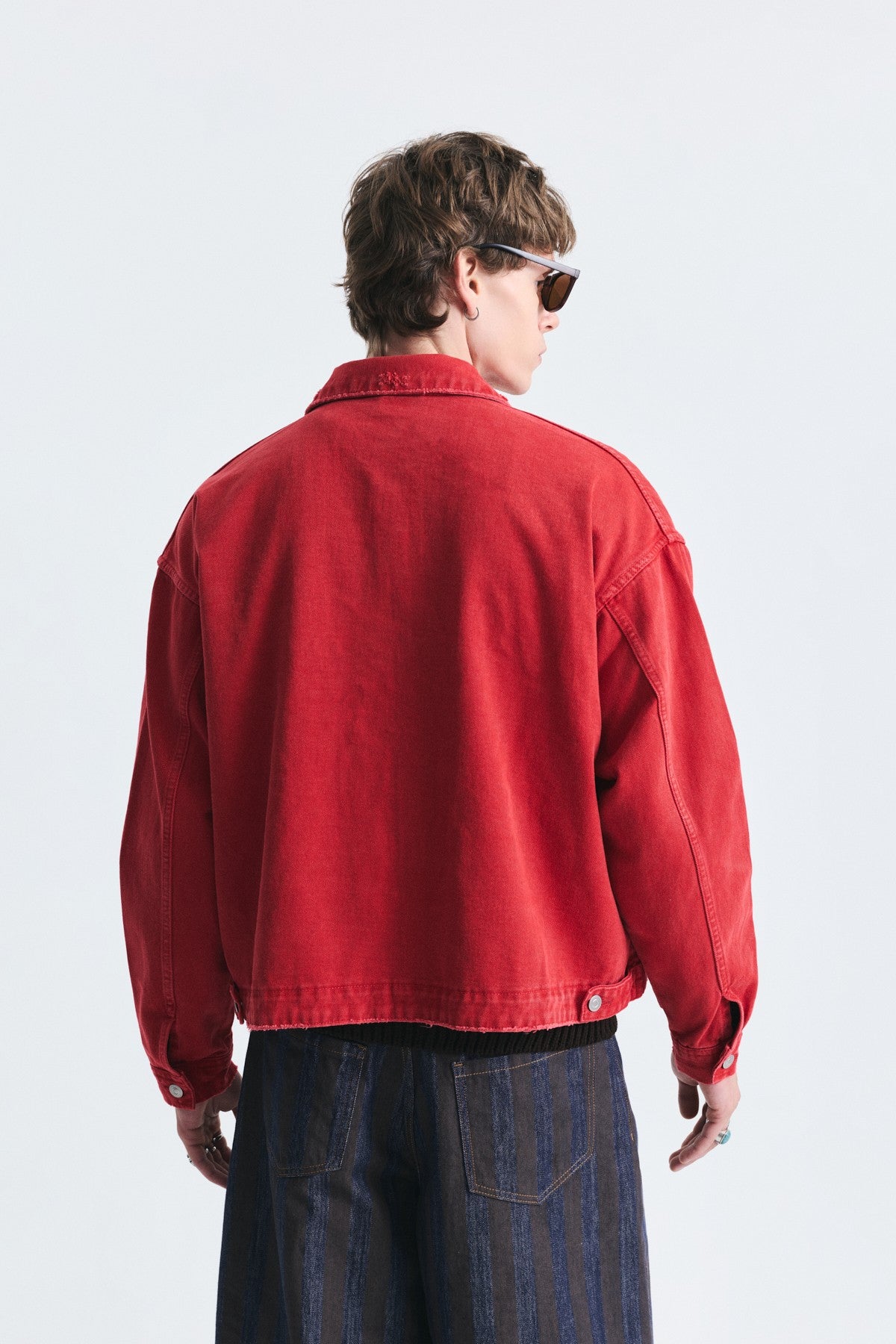 Oversize Fermuar Kapama Kot Mont