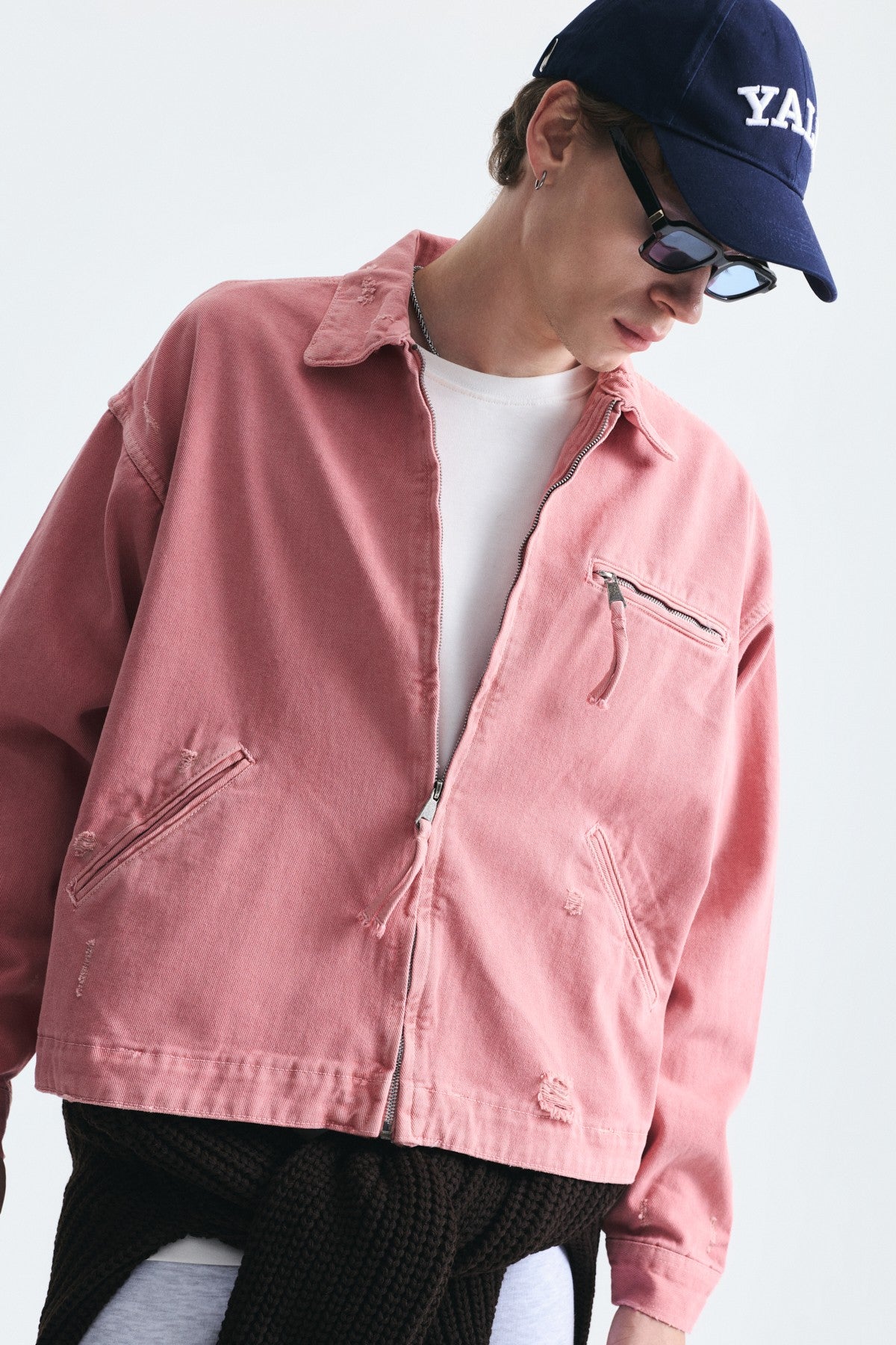 Oversize Fermuar Kapama Kot Mont