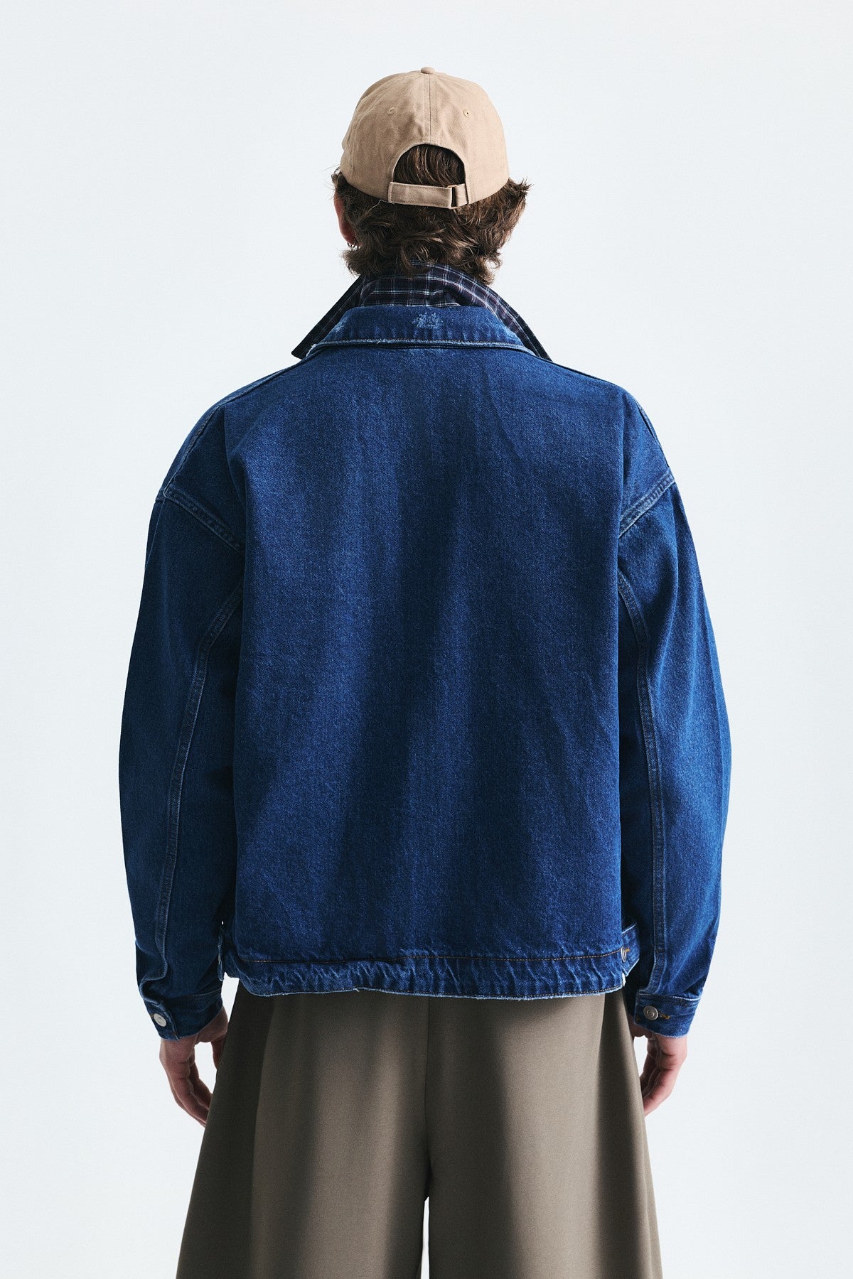 Oversize Fermuar Kapama Kot Mont