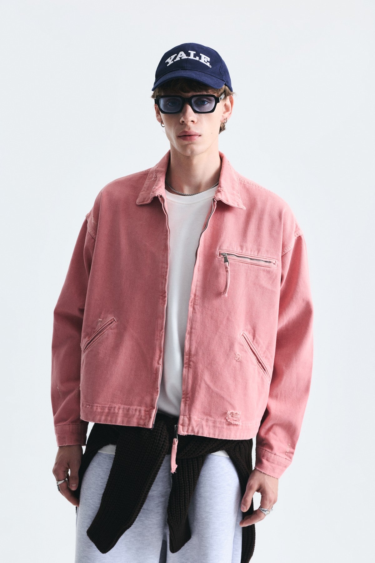 Oversize Fermuar Kapama Kot Mont