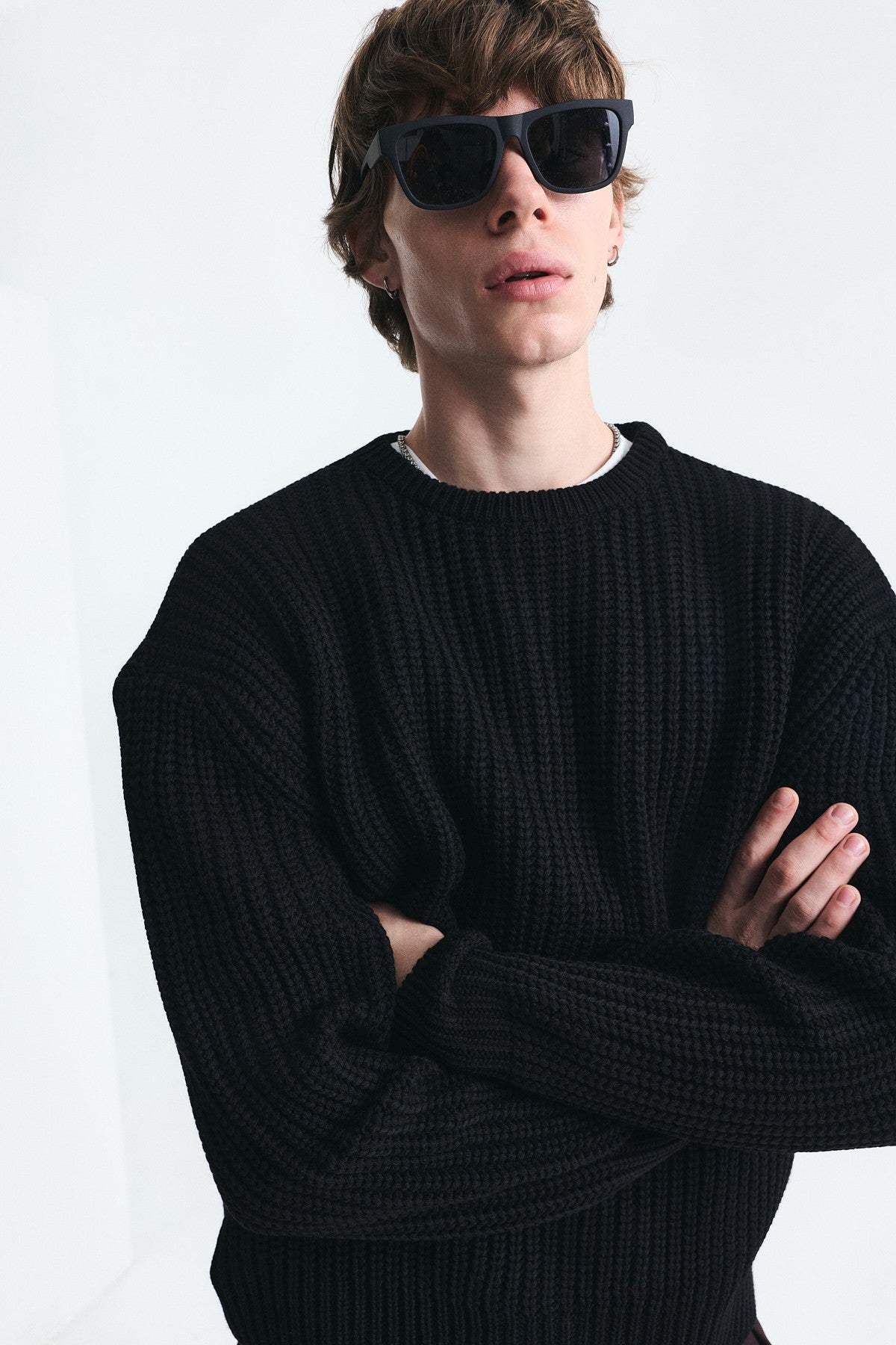 Oversize Basic Triko Kazak