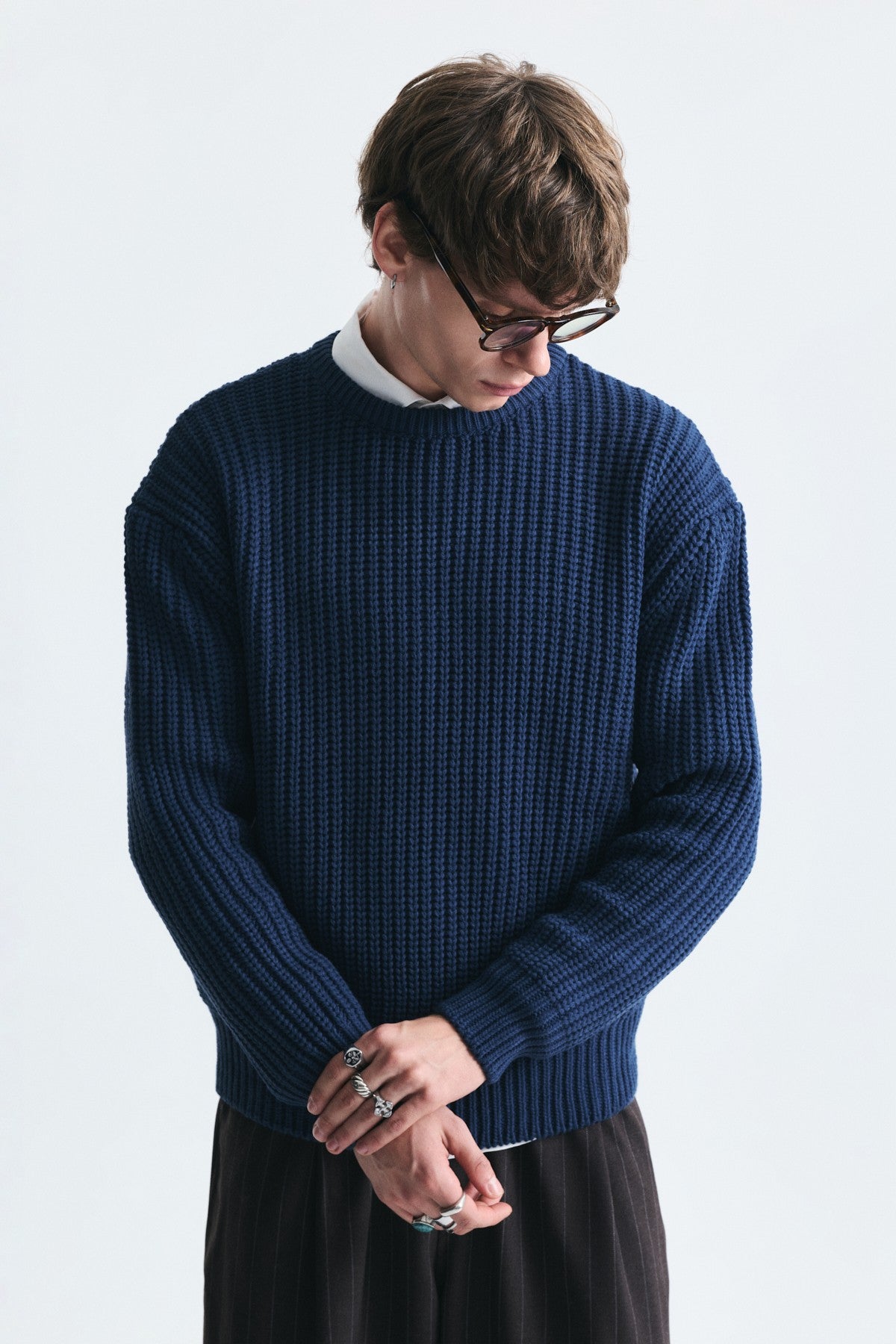 Oversize Basic Triko Kazak