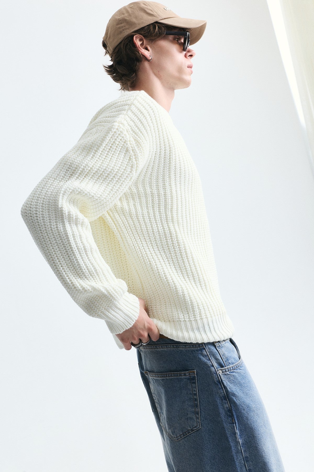 Oversize Basic Triko Kazak