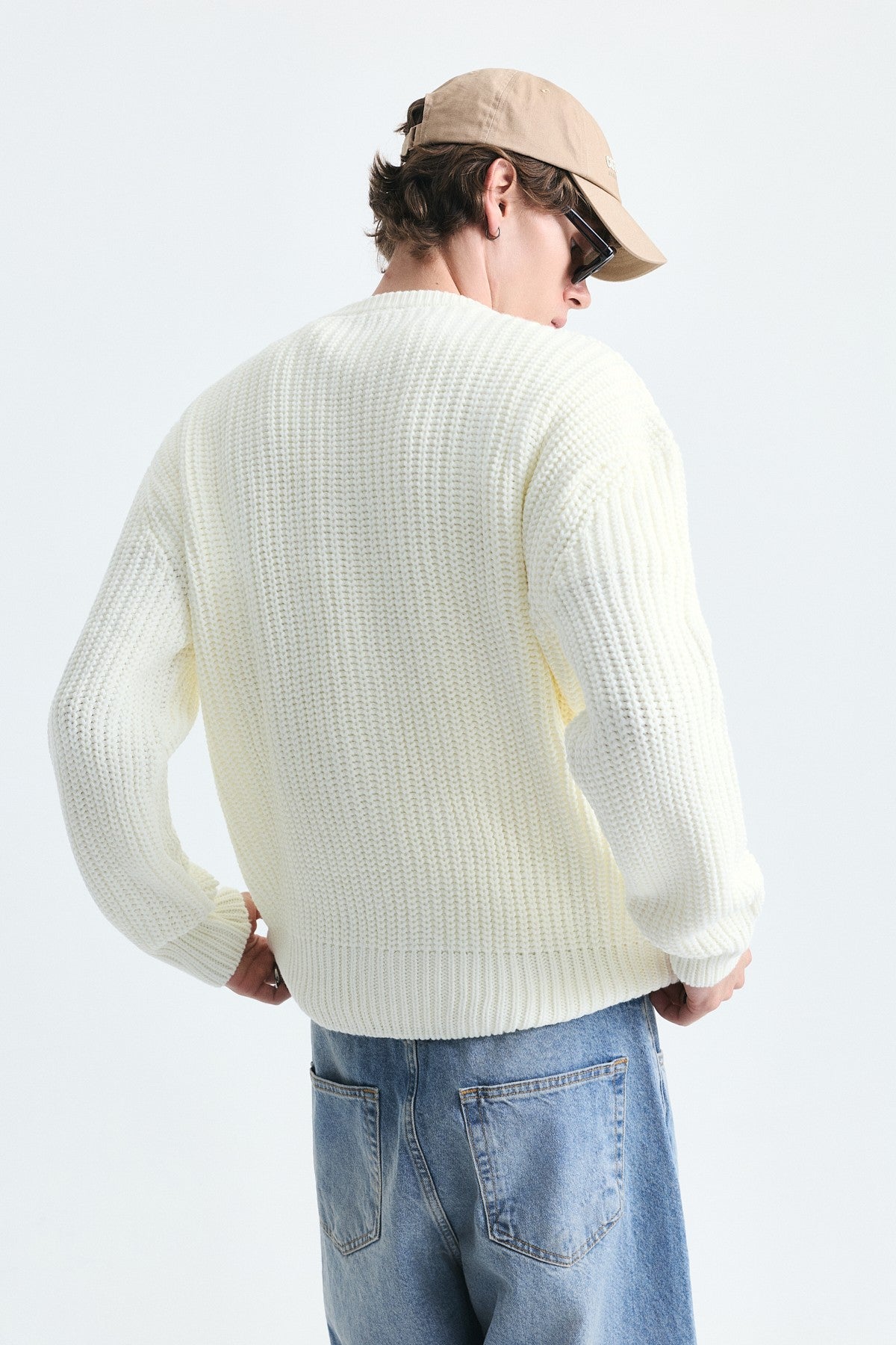Oversize Basic Triko Kazak