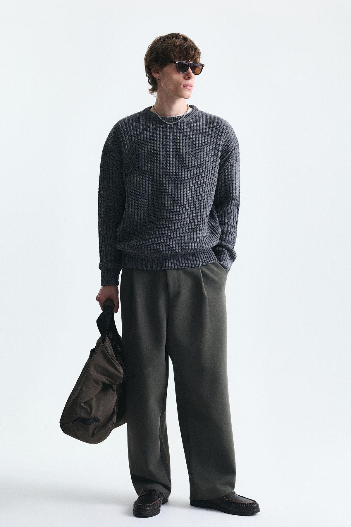 Oversize Basic Triko Kazak