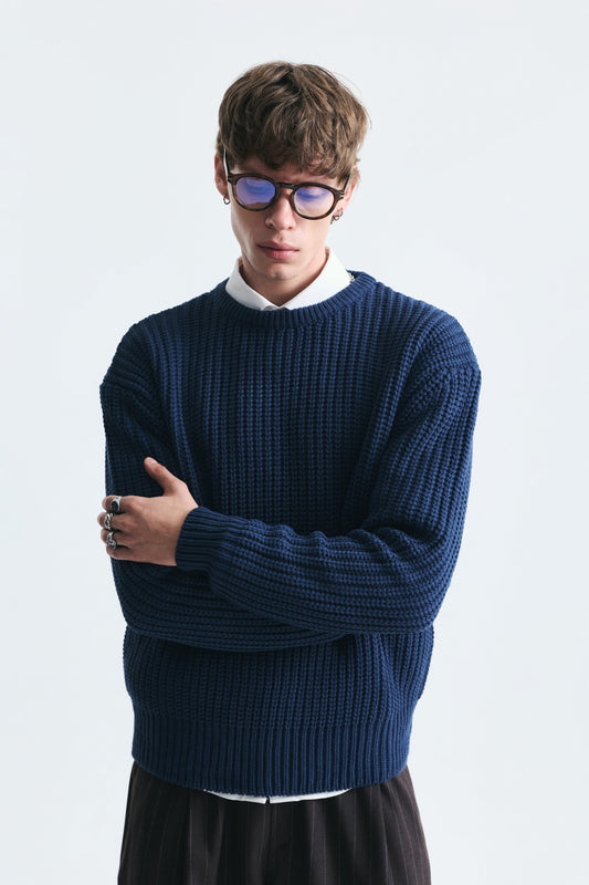 Oversize Basic Triko Kazak