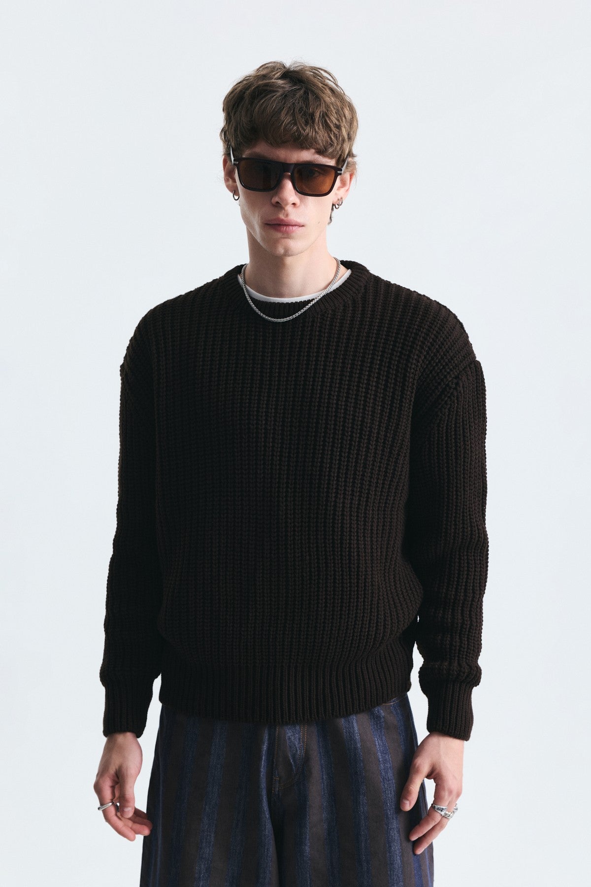 Oversize Basic Triko Kazak