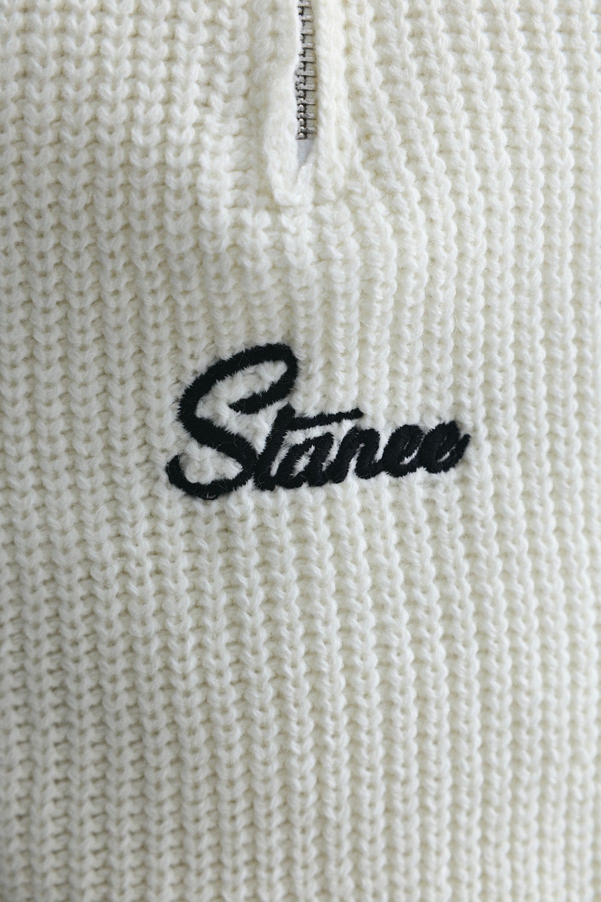 Fermuar Kapama Dik Yaka Sweatshirt
