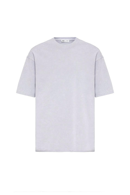 Yıkamalı Basic Oversize Tişört
