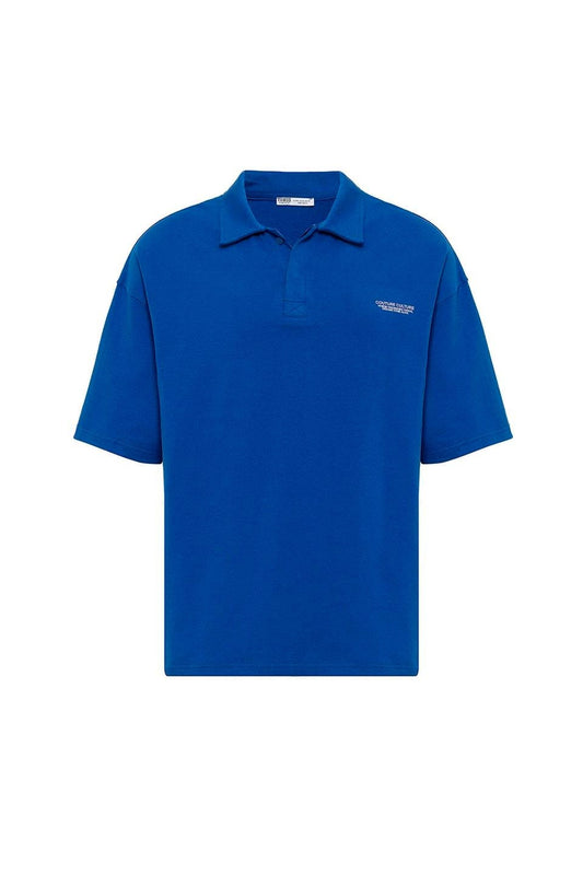 Polo Yaka Oversize Tişört