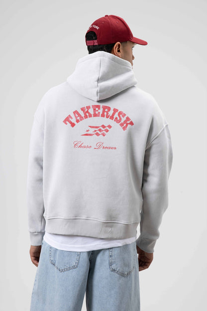 Oversize Yıkamalı Boxy Fit Kapüşonlu Sweatshirt