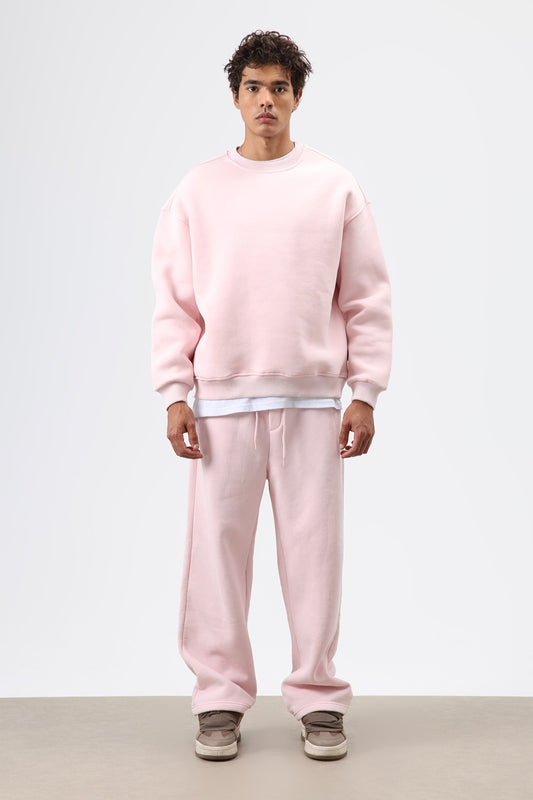 Basic Oversize Yıkamalı Sweatshirt