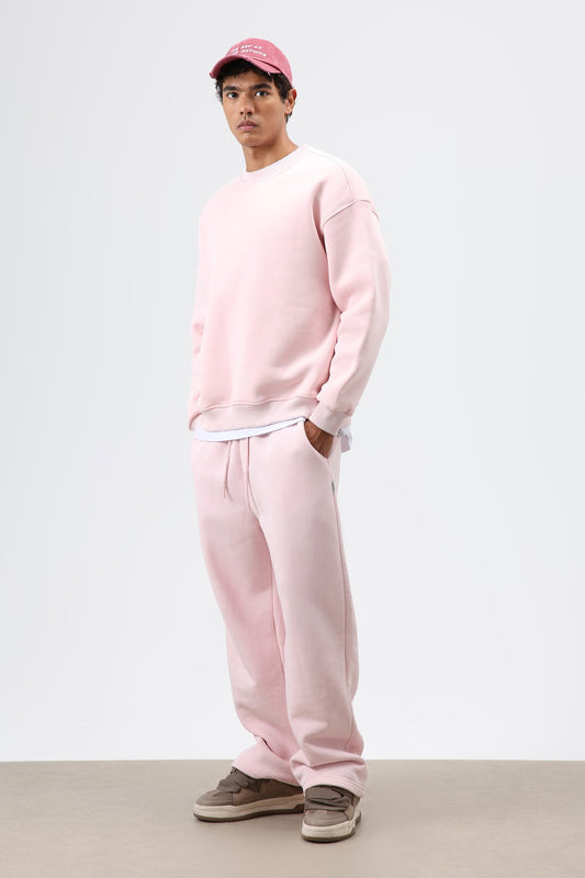 Basic Oversize Yıkamalı Sweatshirt