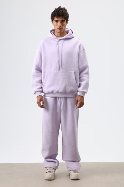 Basic Oversize Yıkamalı Hoodie
