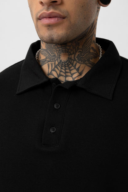 Basic Polo Yaka Oversize Tişört