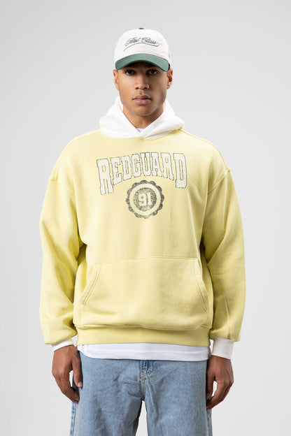 Oversize Baskılı Kapüşonlu Sweatshirt