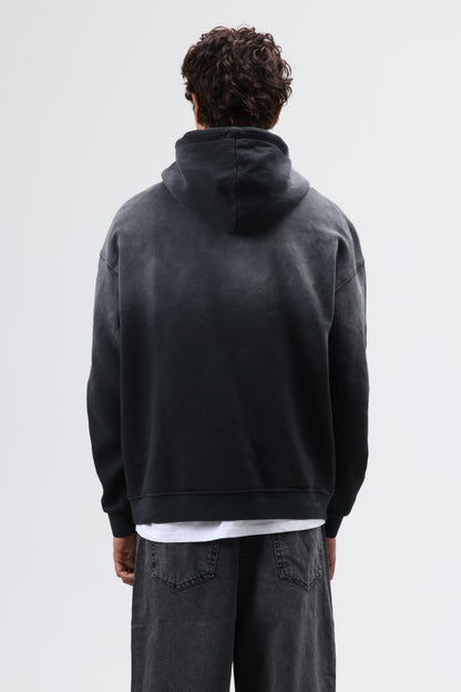 Oversize Nakış Detaylı Hoodie