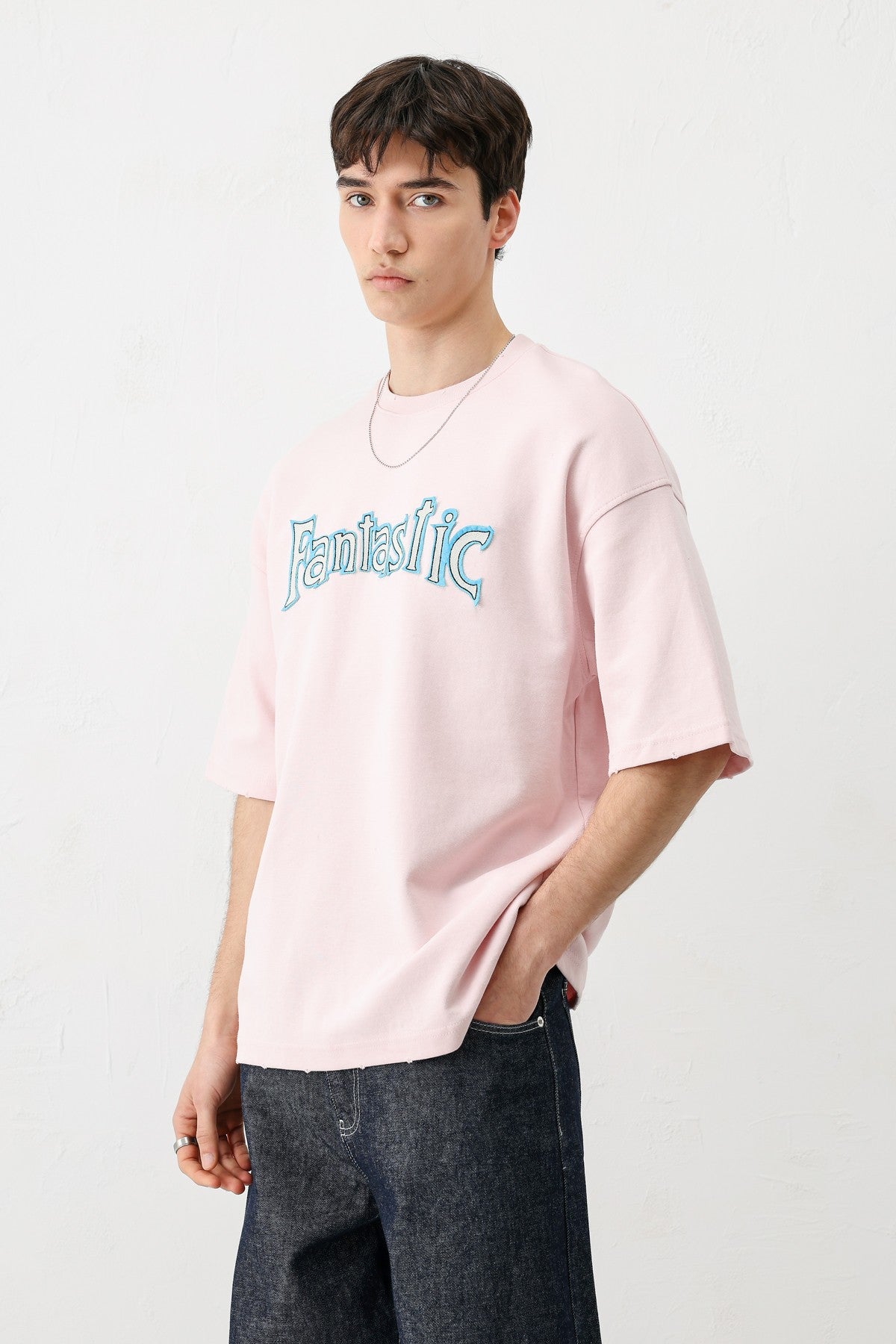 WASHED OVERSIZE T-SHIRT V70-132