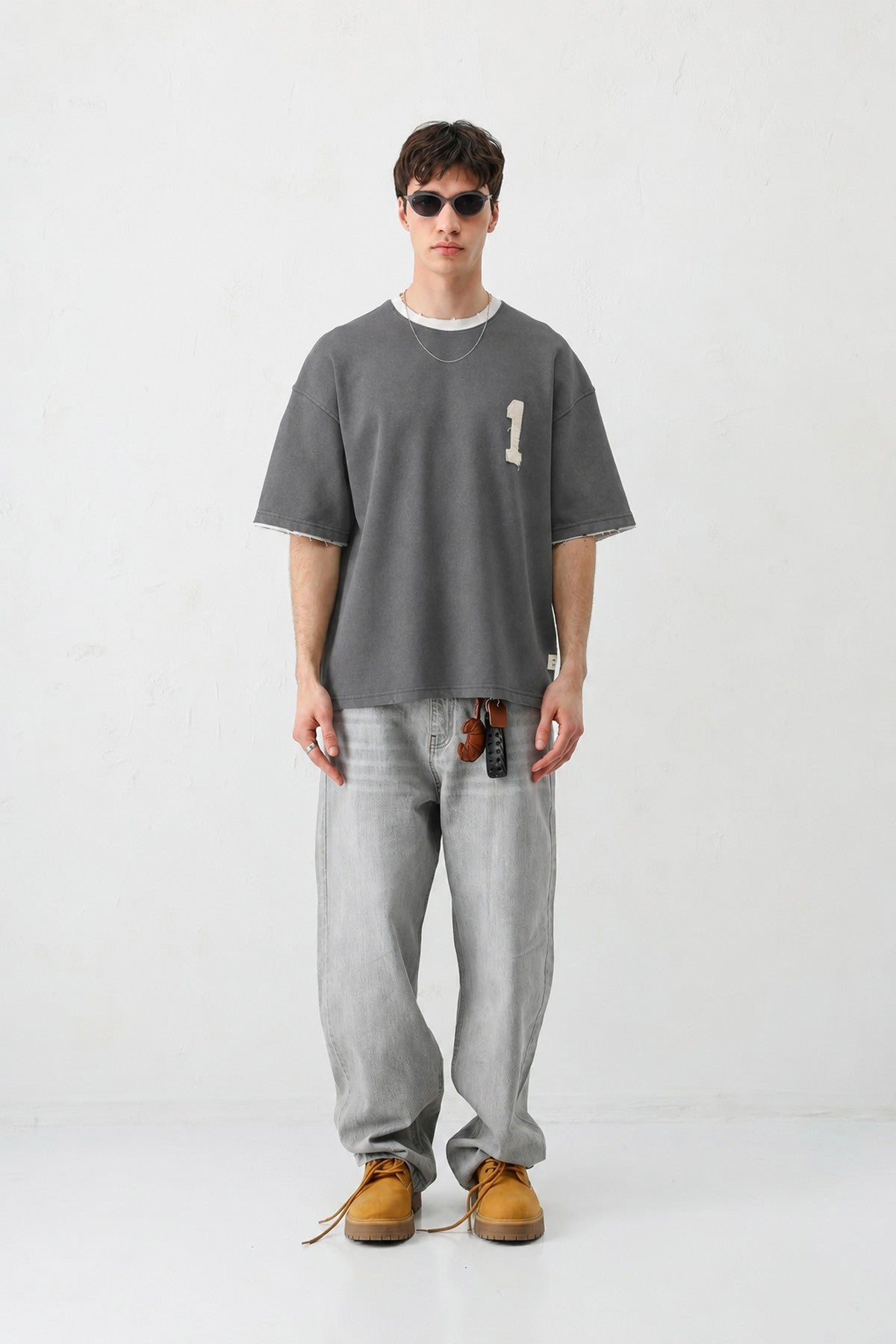 Washed Oversıze T-Shırt