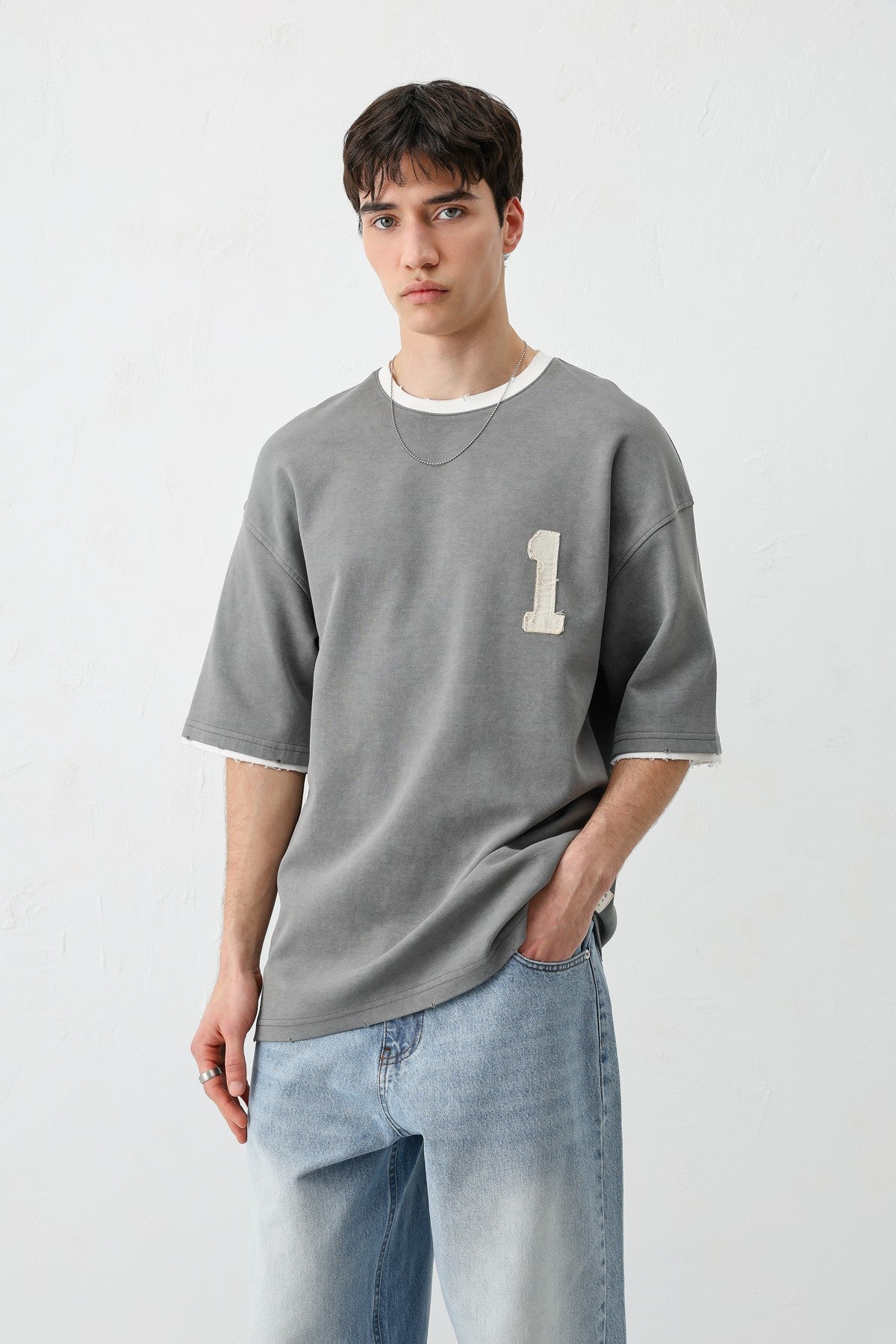 Washed Oversıze T-Shırt
