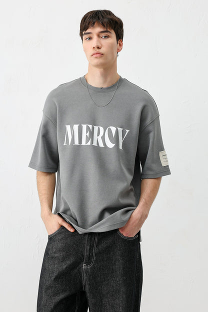 Baskılı Oversize Tişört
