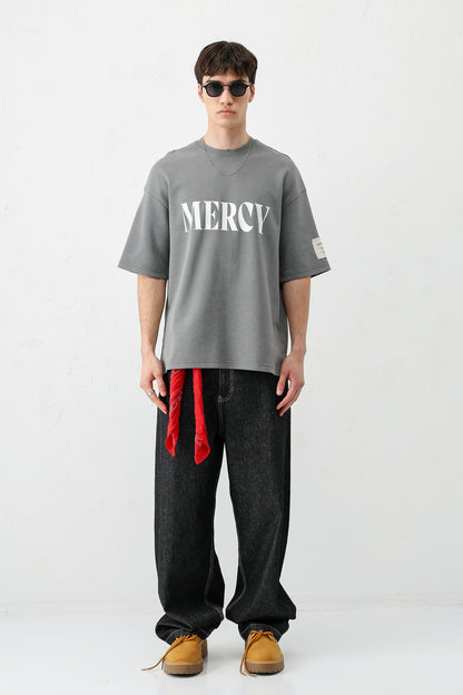 Baskılı Oversize Tişört