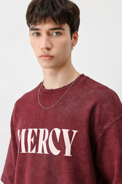 Baskılı Oversize Tişört
