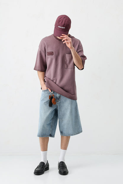 Oversize Baskılı Tişört