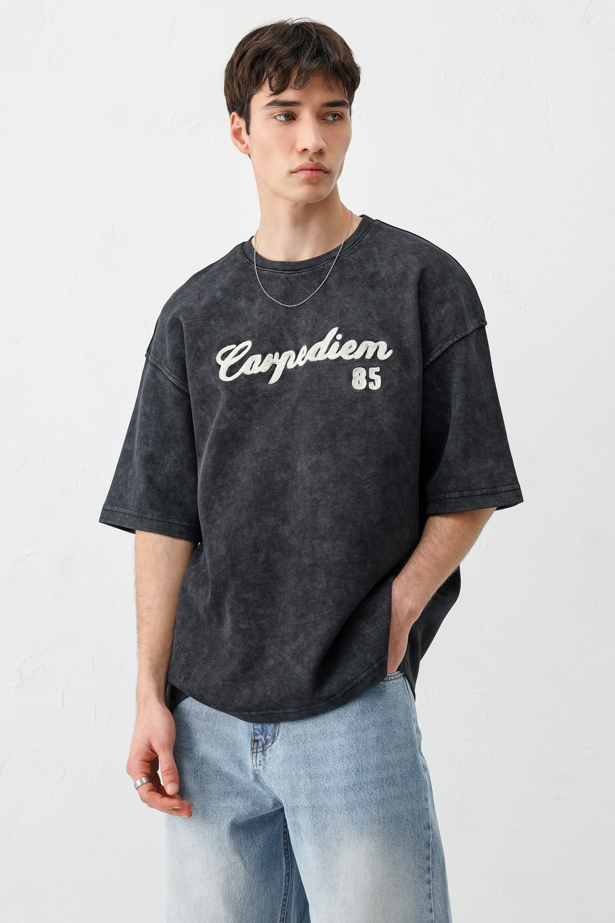 T-SHIRT WASHWD OVERSIZE