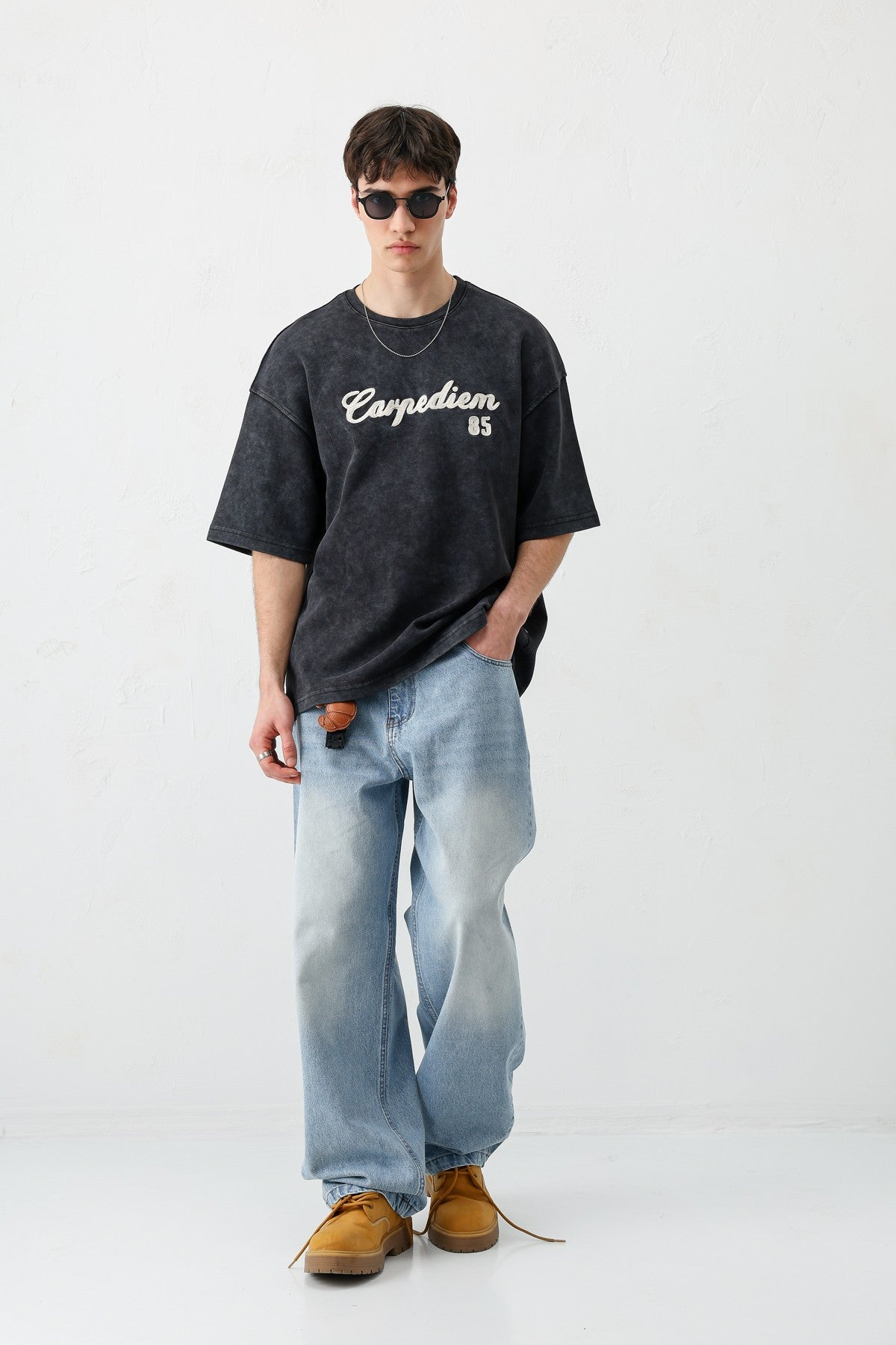 T-SHIRT WASHWD OVERSIZE