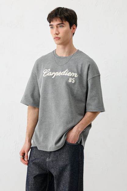 T-SHIRT WASHWD OVERSIZE