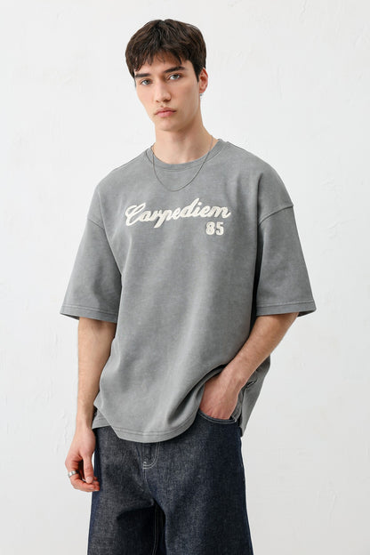 T-SHIRT WASHWD OVERSIZE