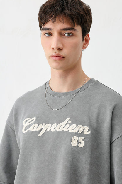 T-SHIRT WASHWD OVERSIZE