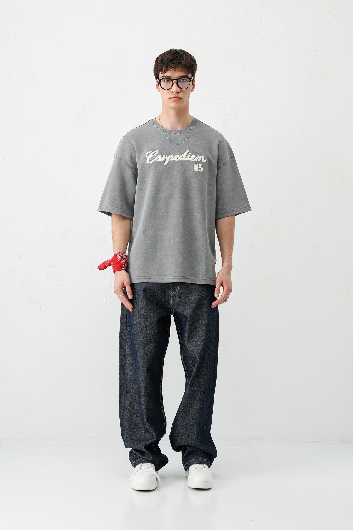 T-SHIRT WASHWD OVERSIZE