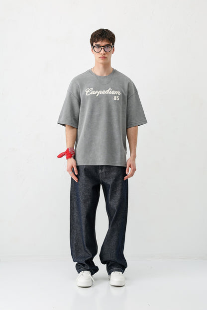 T-SHIRT WASHWD OVERSIZE