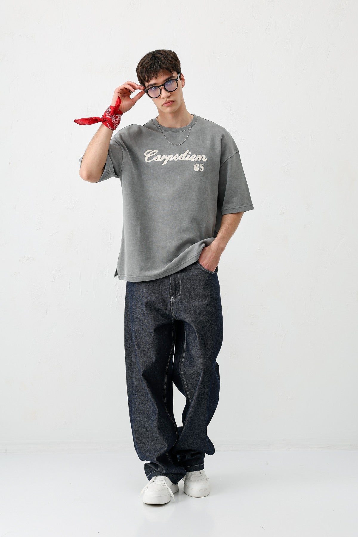 T-SHIRT WASHWD OVERSIZE
