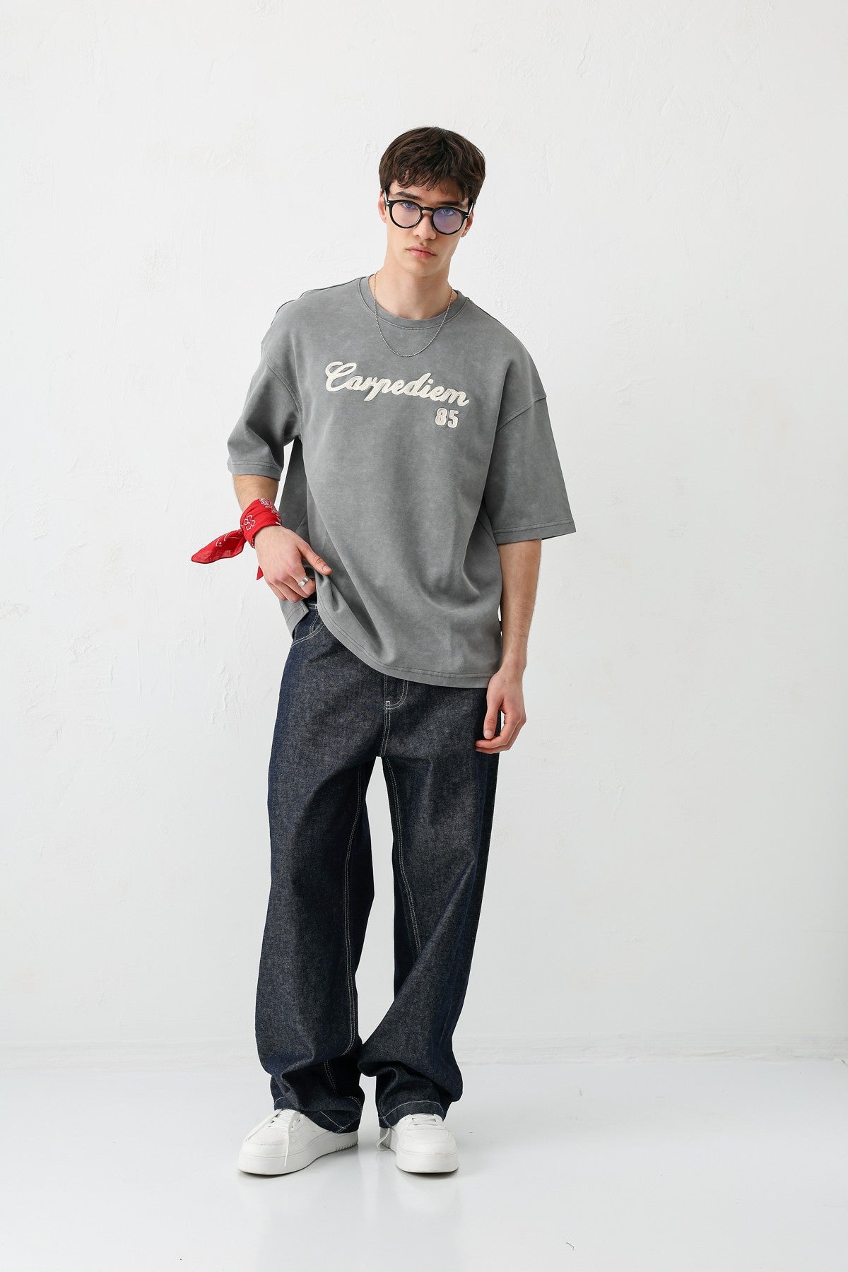 T-SHIRT WASHWD OVERSIZE