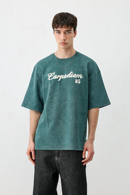 T-SHIRT WASHWD OVERSIZE
