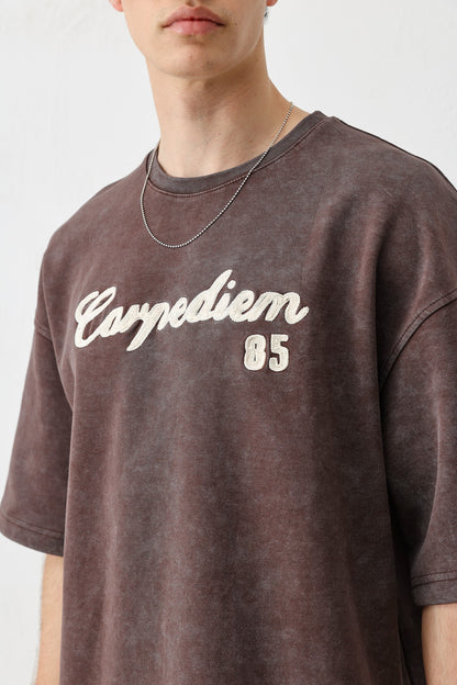 T-SHIRT WASHWD OVERSIZE